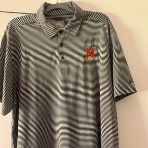 Under Armour Maryland three button polo shirt